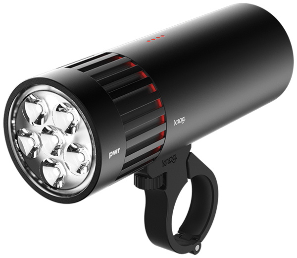 Knog - Cykellygte PWR Mountain - 2000 lumen - Sort - USB opladelig - Powerbank funktion