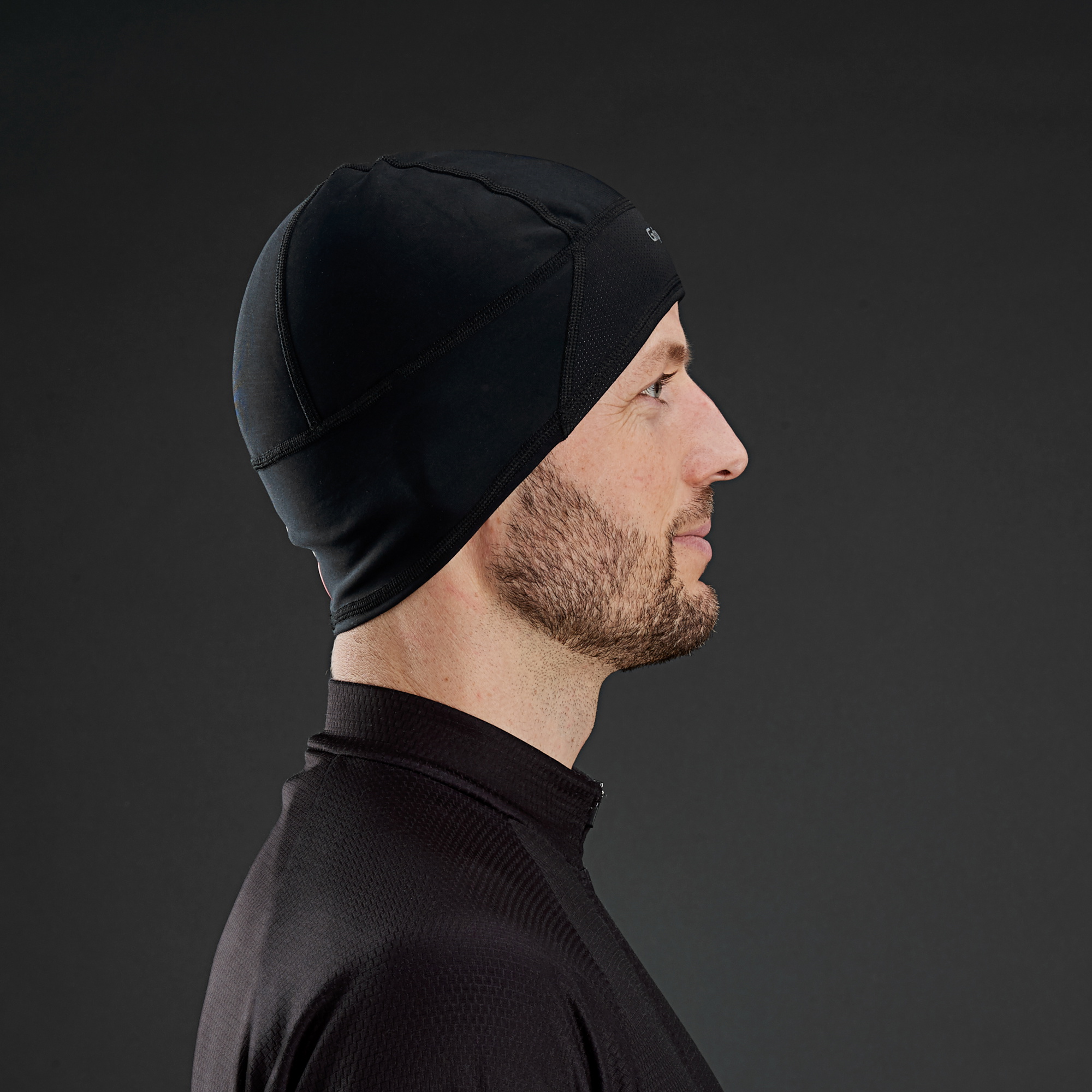 Beklædning - Halsedisser - GripGrab Vindtæt Letvægts Termo Skull Cap - Sort