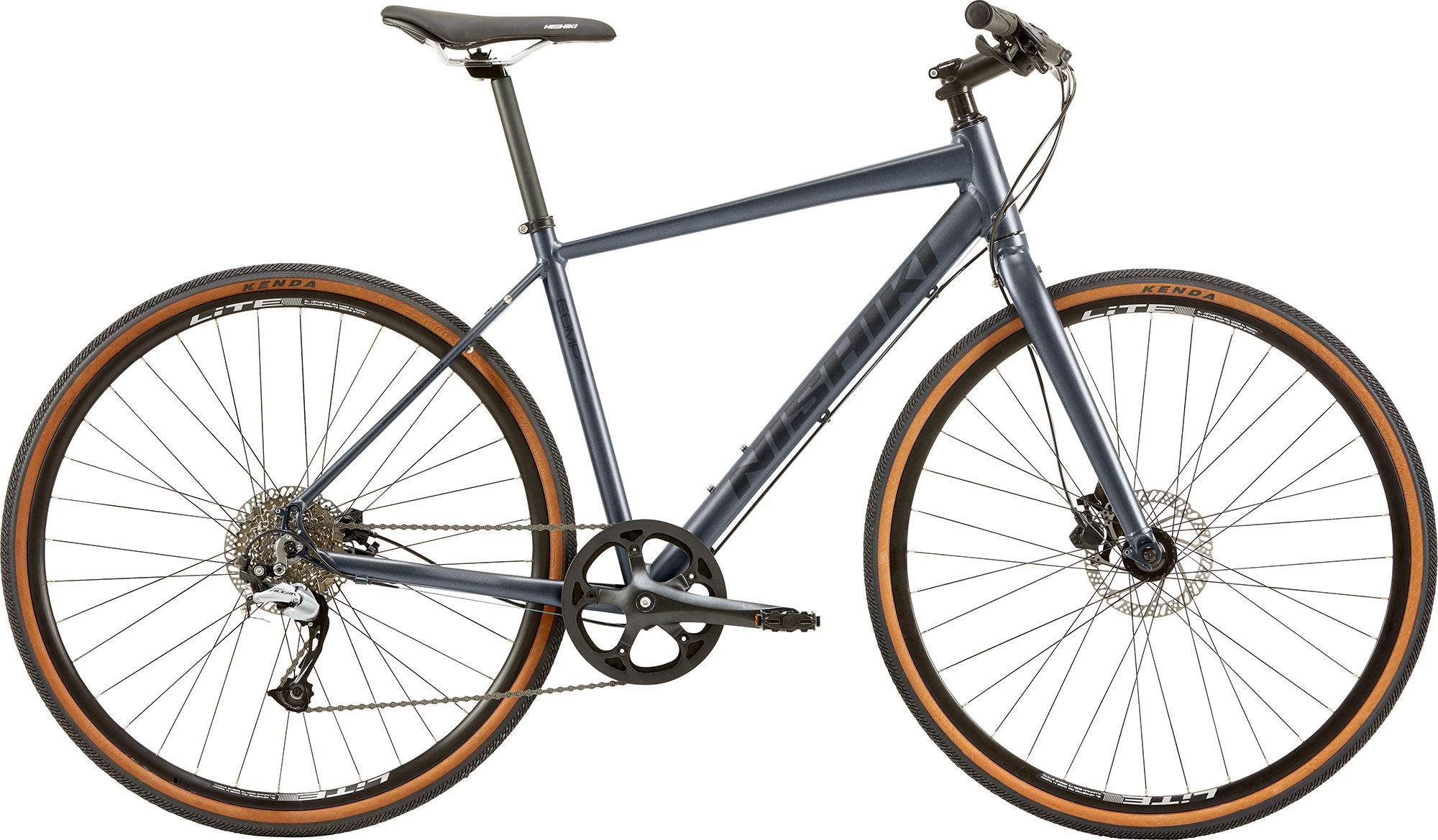 Nishiki Comp Nine Herre 9g Acera 2026 - Granit Grå