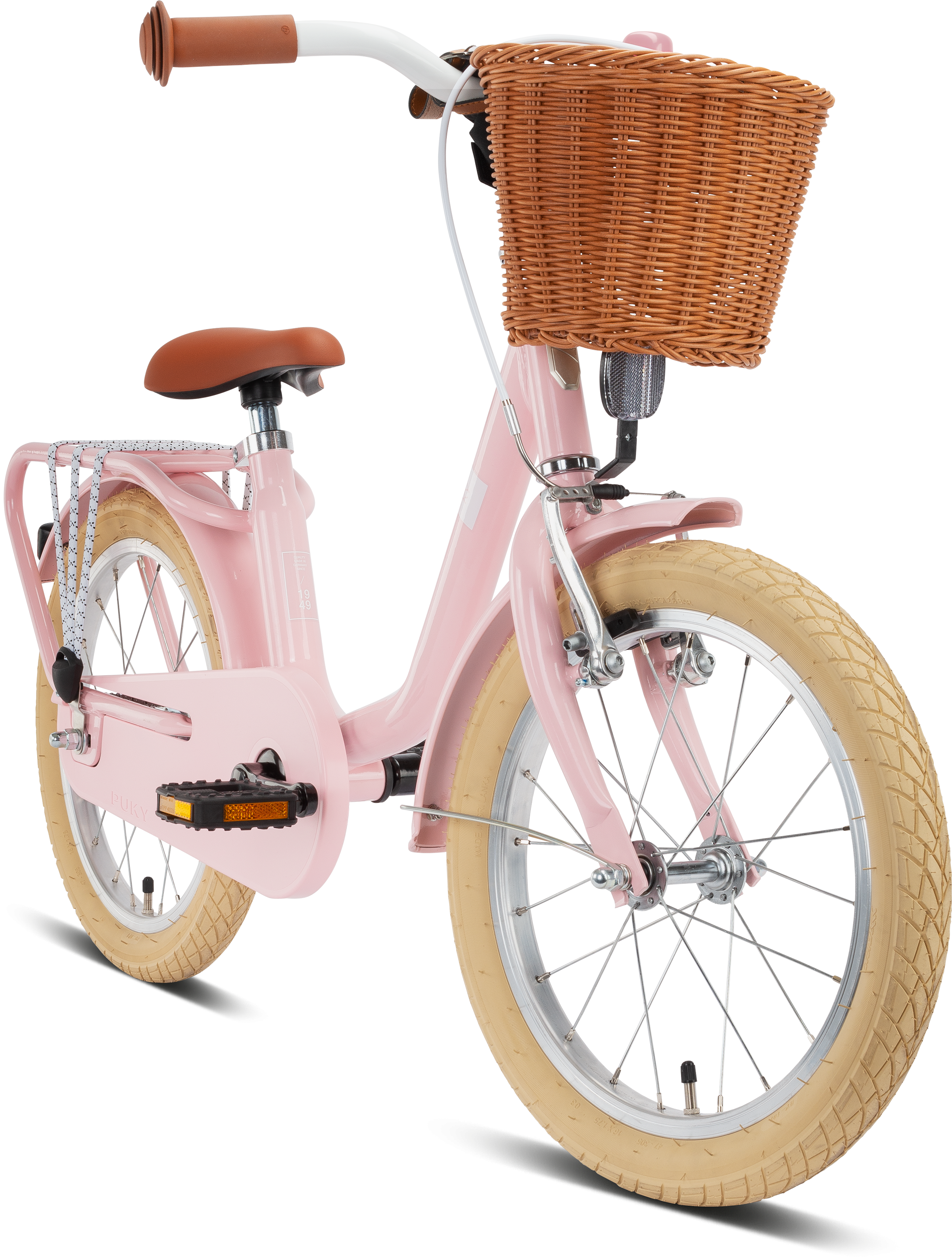 Cykler - Børnecykler - PUKY Steel Classic 16" - Lyserød