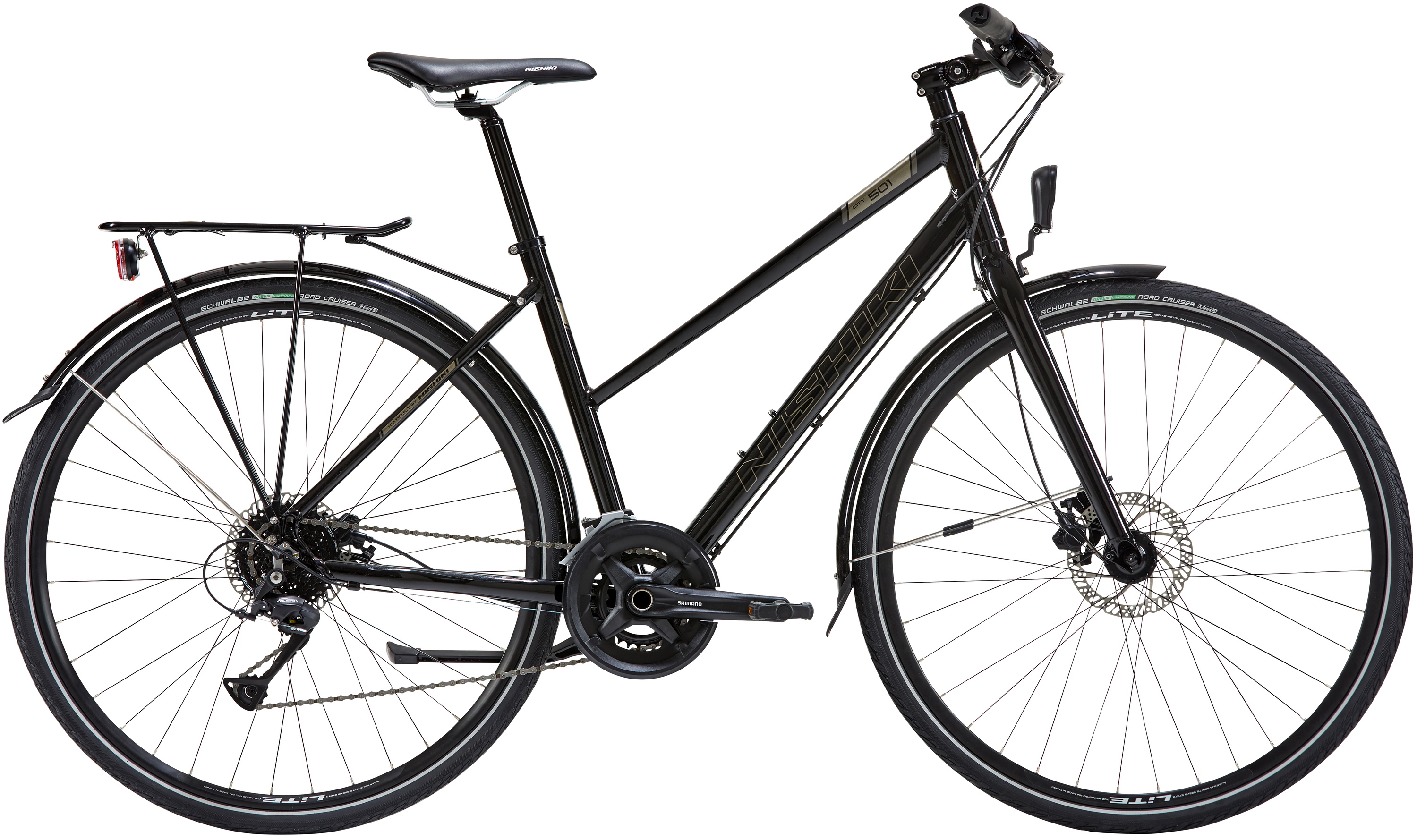 Billede af Nishiki City 501 Dame 18g 2023 - Sort