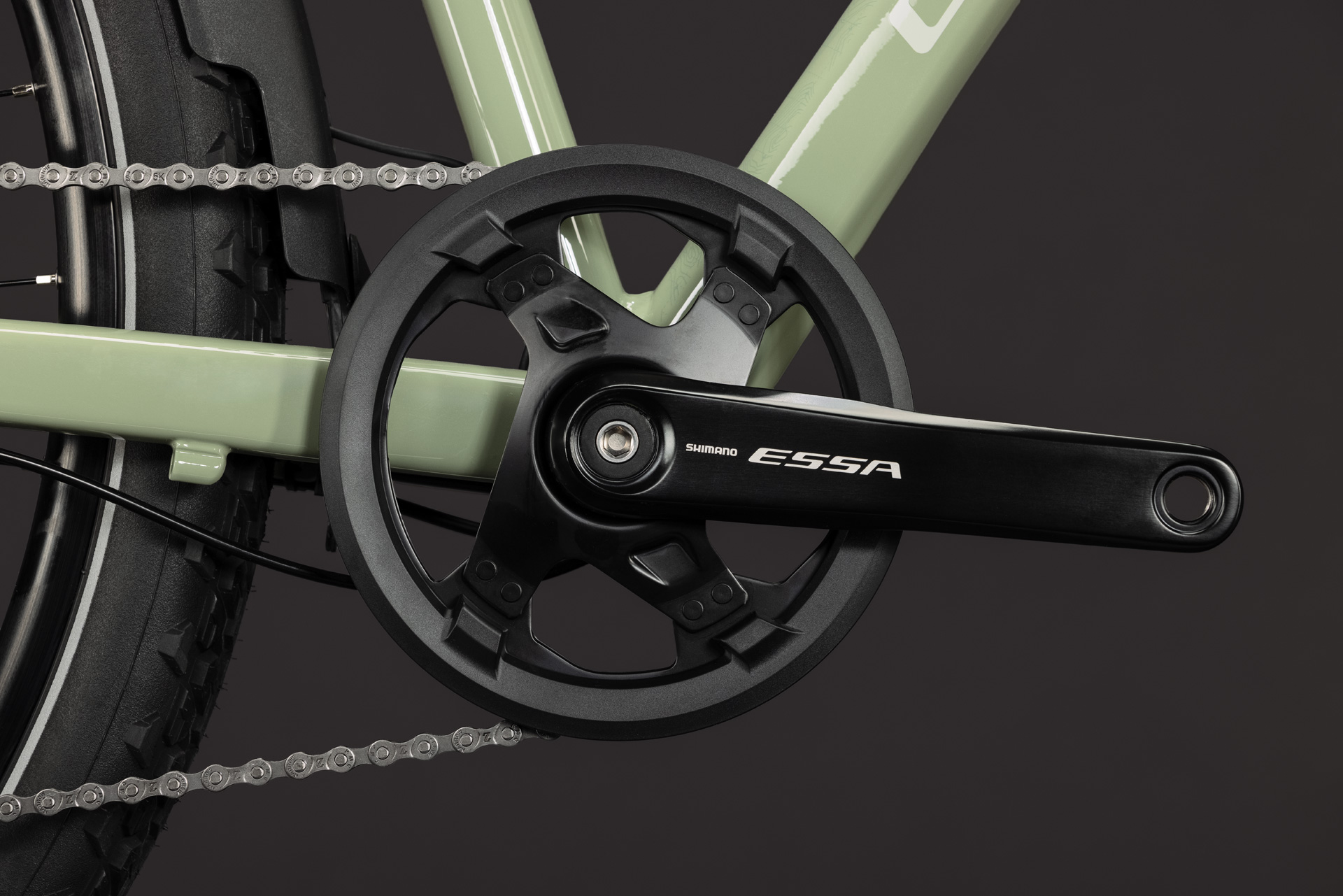Cykler - Damecykler - Cube Nature ONE FE (Fully Equipped) Trapeze Dame 2027 - Almondgreen´green