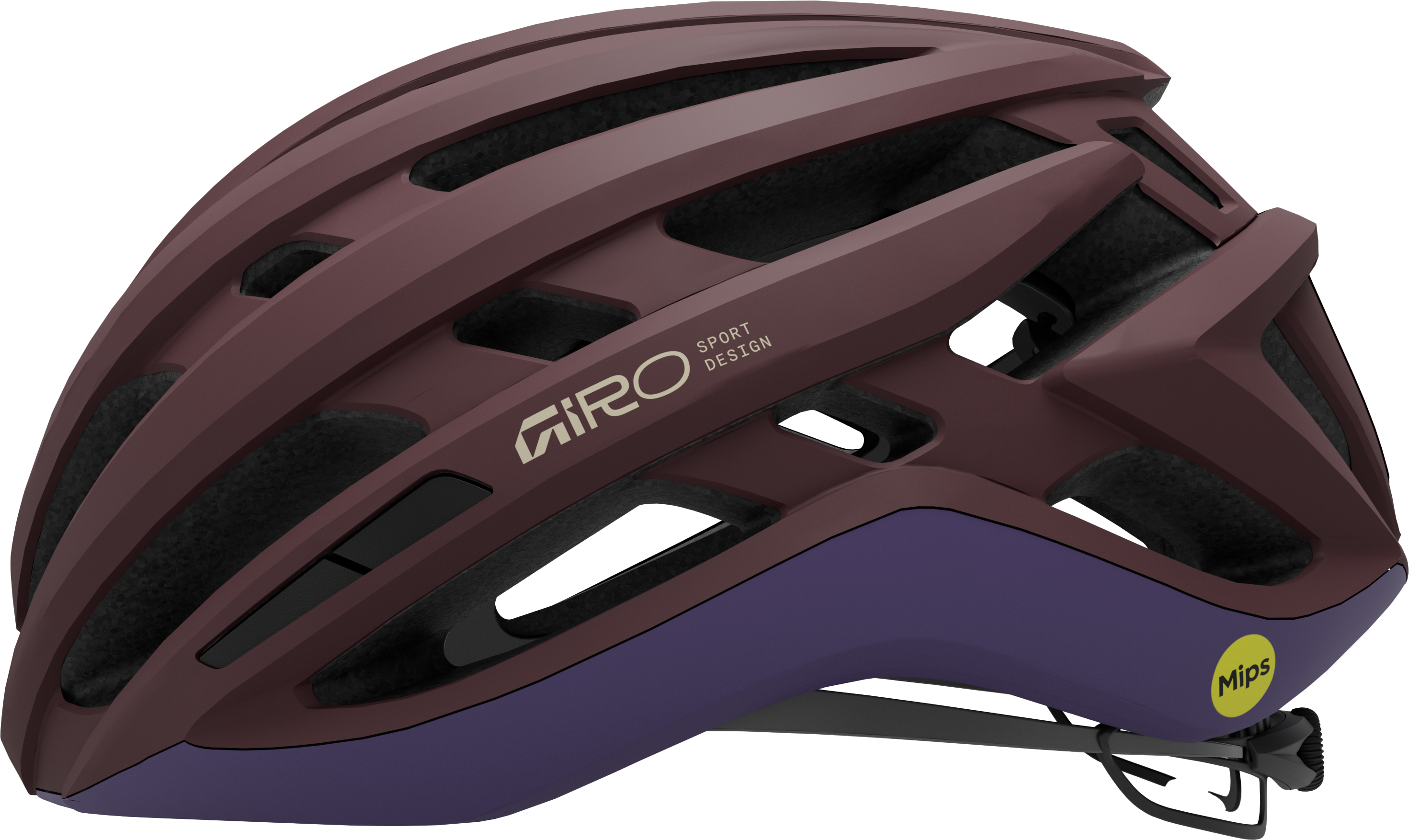 Beklædning - Cykelhjelme - Giro Agilis Mips - Matte Dark Maroon