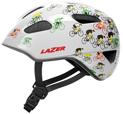 Beklædning - Cykelhjelme - Lazer Nutz Kineticore "Tour de France" cykelhjelm - Hvid