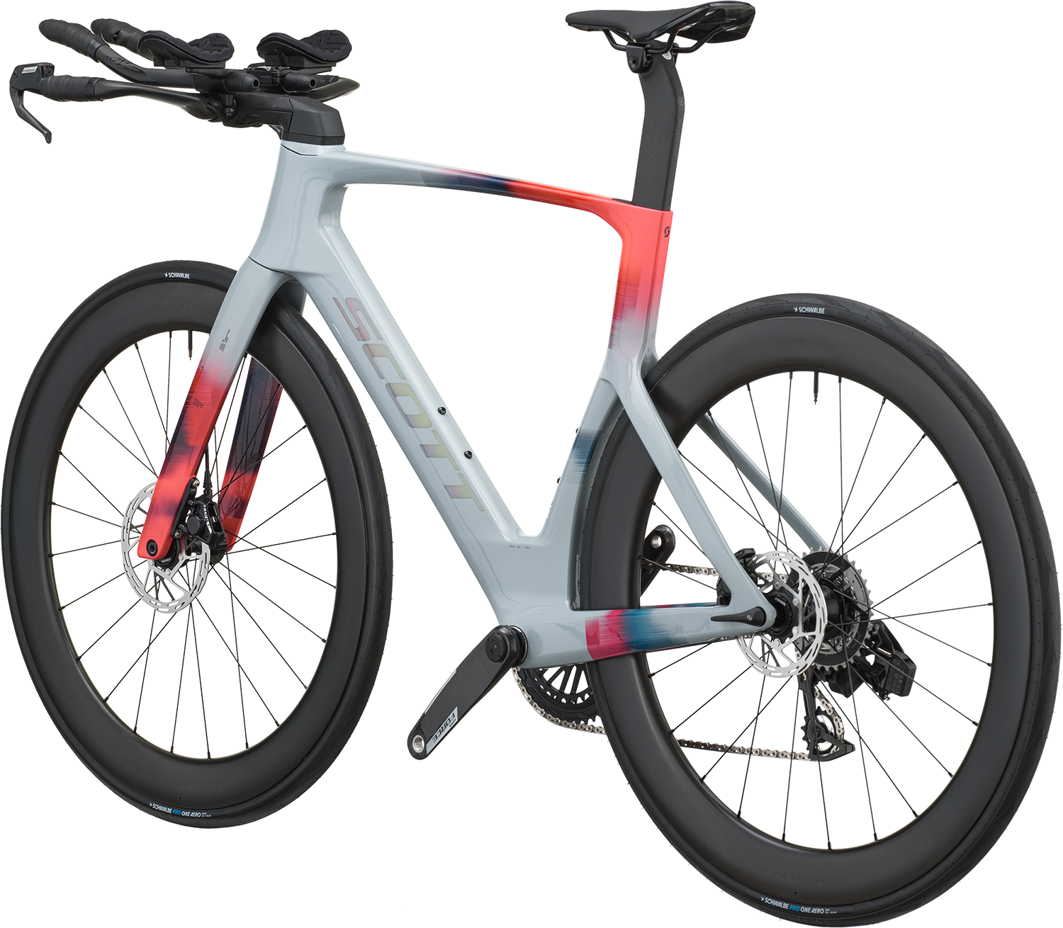 Cykler - Racercykler - Scott Foil RC TRI 2027 - Narwal Grey
