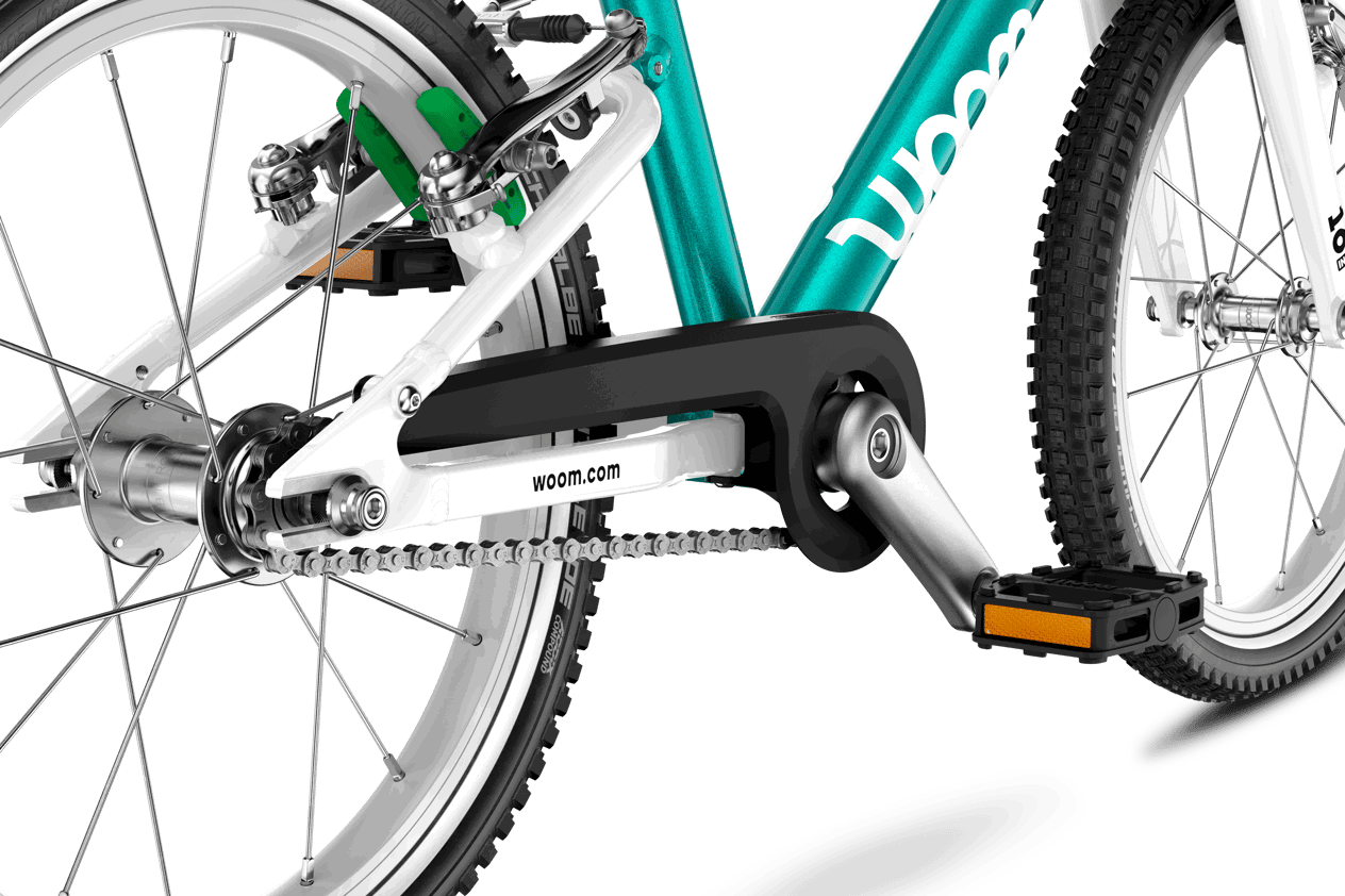 Cykler - Børnecykler - Woom GO 3 - Metallic Turquoise