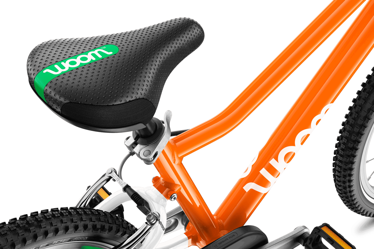 Cykler - Børnecykler - Woom Original 3 Automagic (Automatgear) - Flame Orange