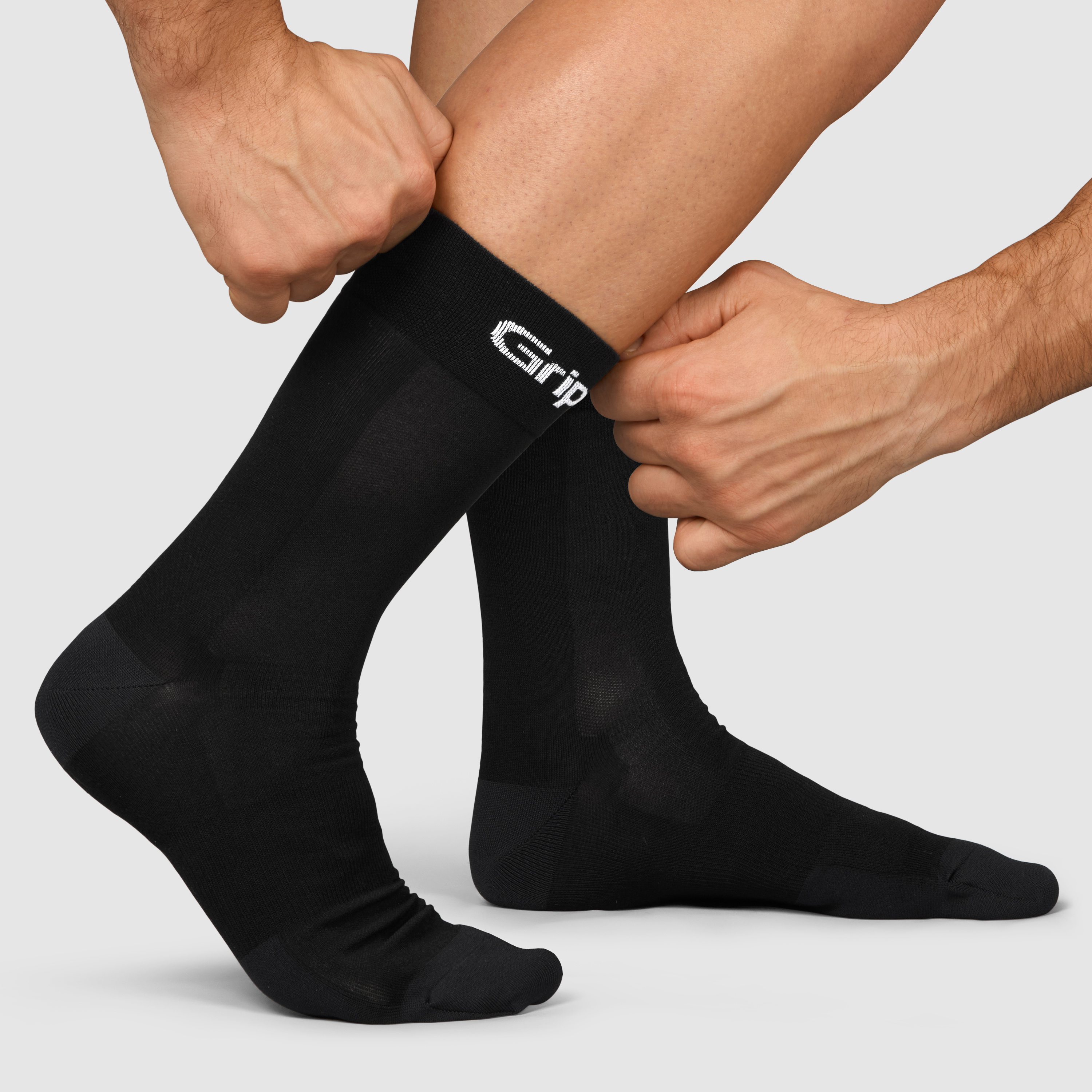 Beklædning - Sokker - GripGrab RIDE High Cut Sokker - Black