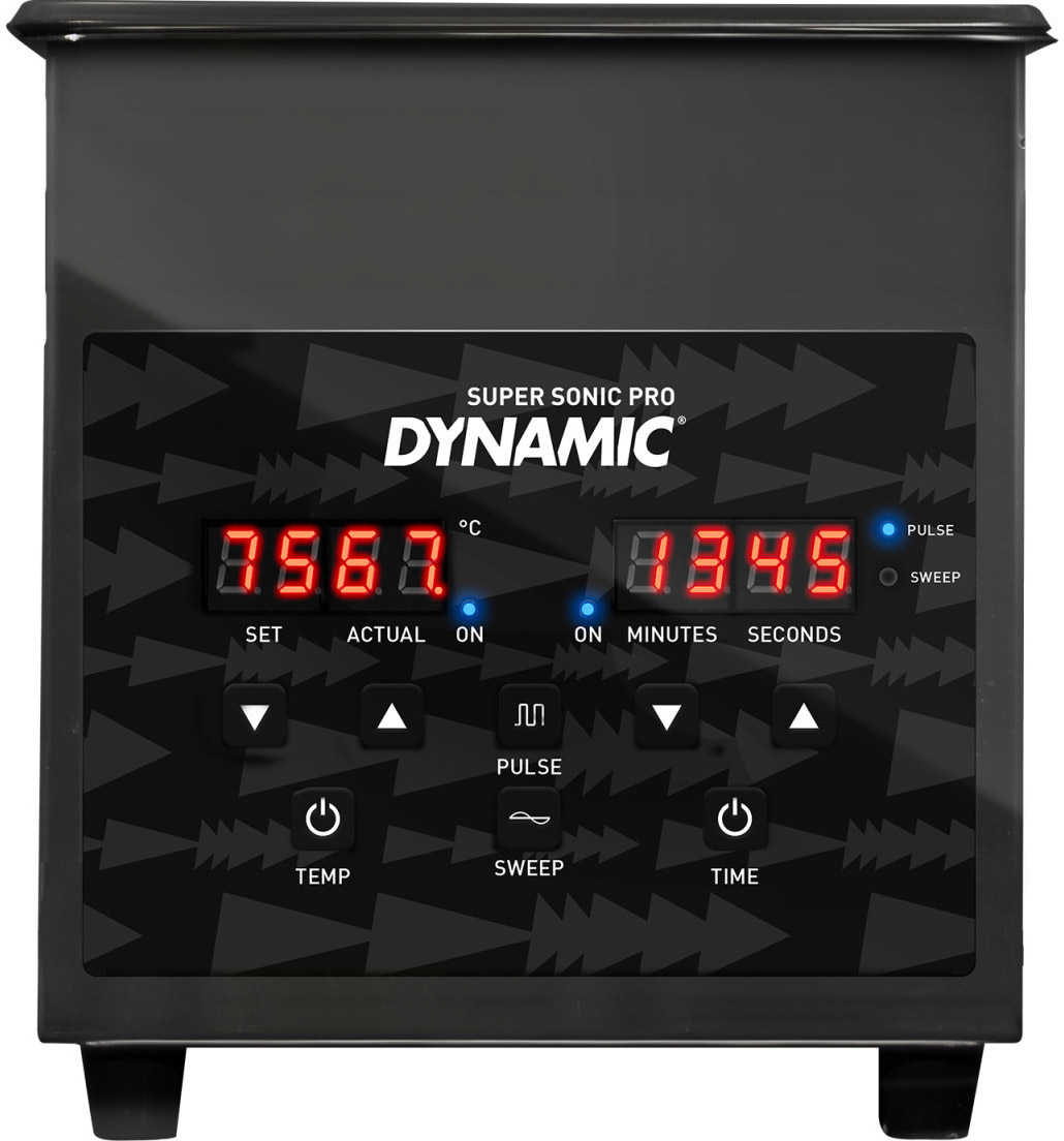 Dynamic Super Sonic Pro Ultrasonic Cleaner / Ultralydsrenser 1.3L (40 kHz)