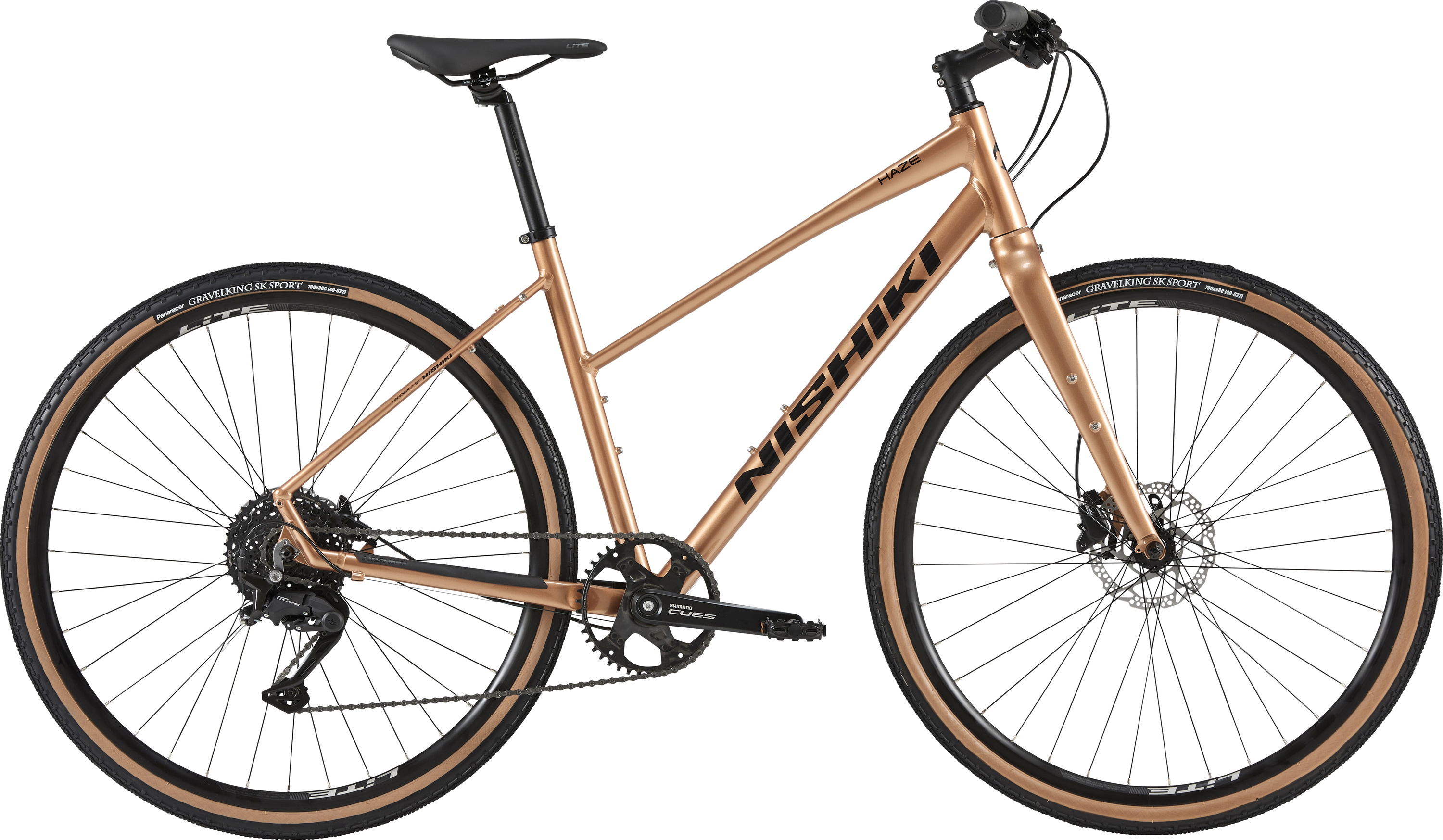 Nishiki Haze Dame 10g 2026 - Blank Mørk Guld