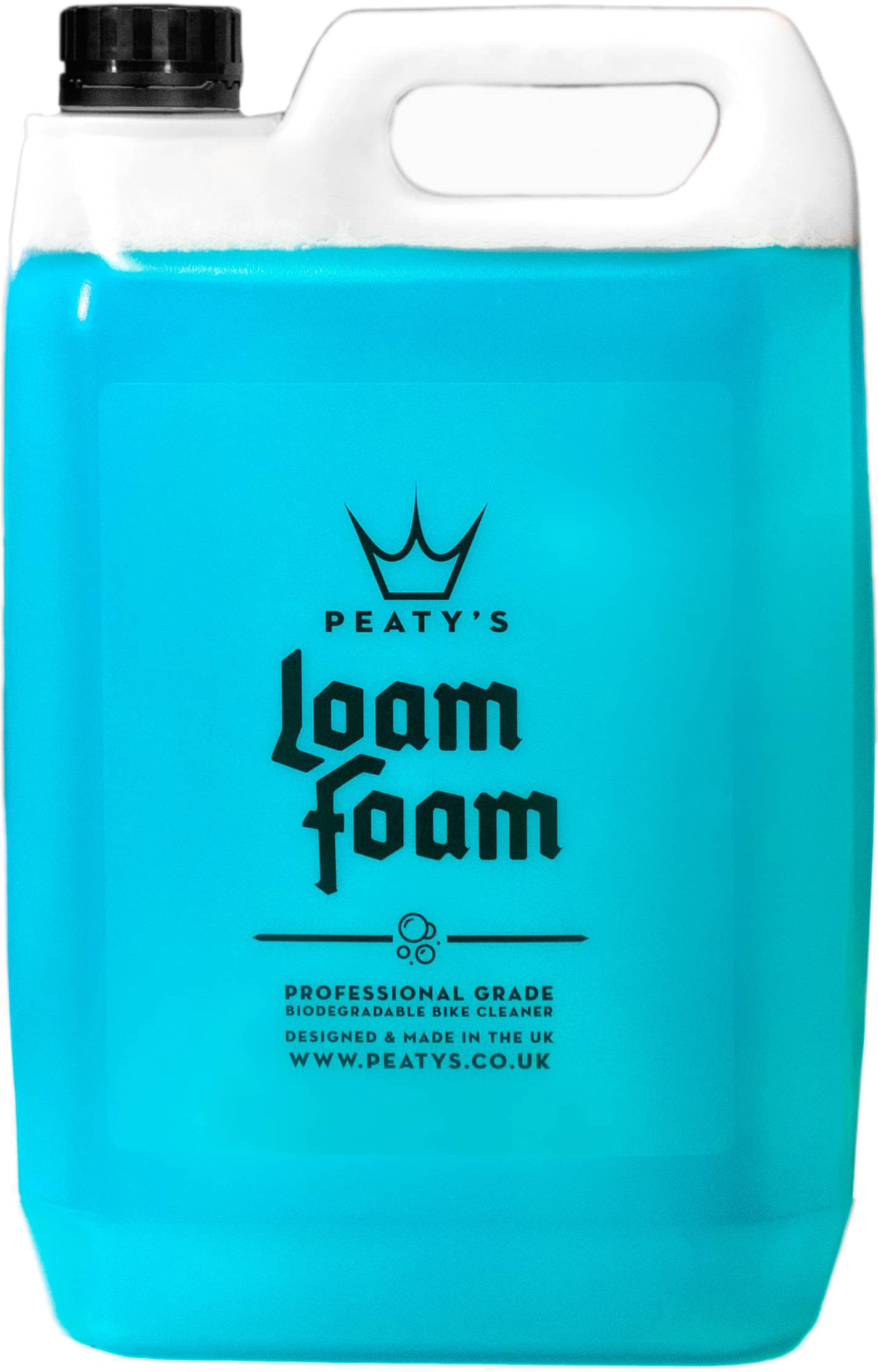 Se Peaty's LoamFoam Cleaner 5L hos Cykelexperten.dk