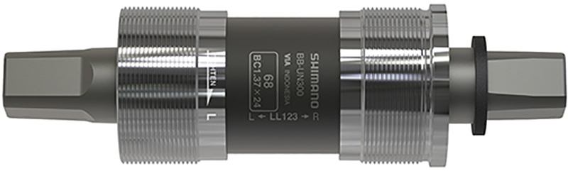 Shimano Krankboks / Bottom Bracket BSA 122.5/68mm - BB-UN300 firkantet (D-NL)