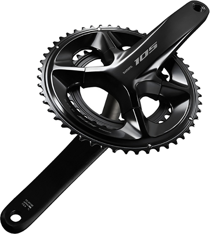 Reservedele - Kranksæt - Shimano 105 Kranksæt 12speed - FC-R7100 - 50/34T 172.5mm