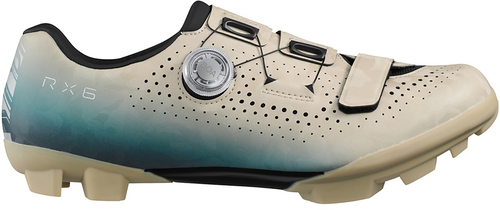 Shimano RX600 SPD Gravel Sko Beige Blue