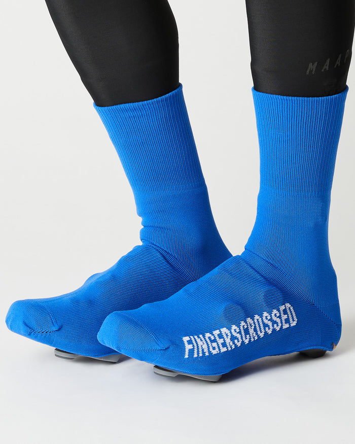 Beklædning - Skoovertræk - Fingerscrossed Knit Oversock Skoovertræk - Blue