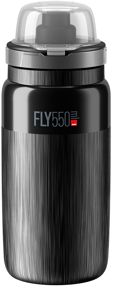 Se Elite FLY MTB TEX Drikkedunk - 550ml - Black hos Cykelexperten.dk