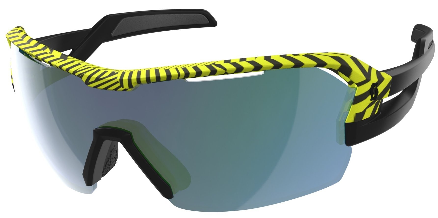 Beklædning - Cykelbriller - Scott SPUR MTB Solbrille - Trail Linse - sort/gul
