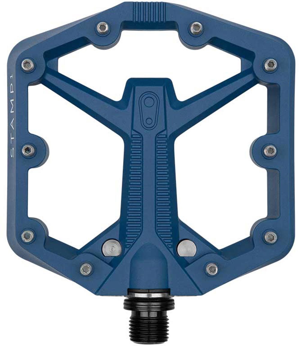 CrankBrothers Pedal Stamp 1 - Small - Blå (Gen. 2)