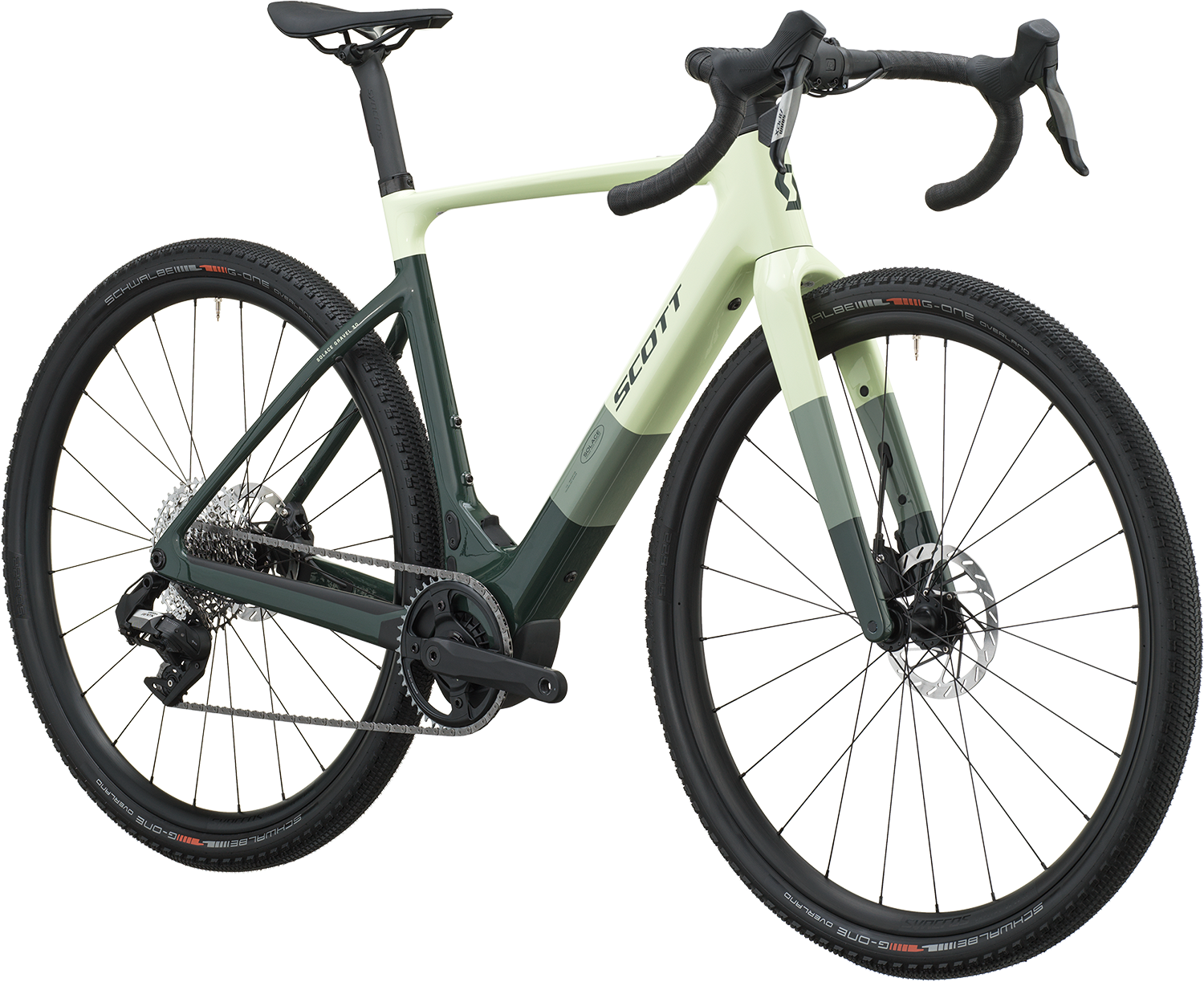 Cykler - Elcykler - Scott Solace Gravel 30 2027 - Cream Green