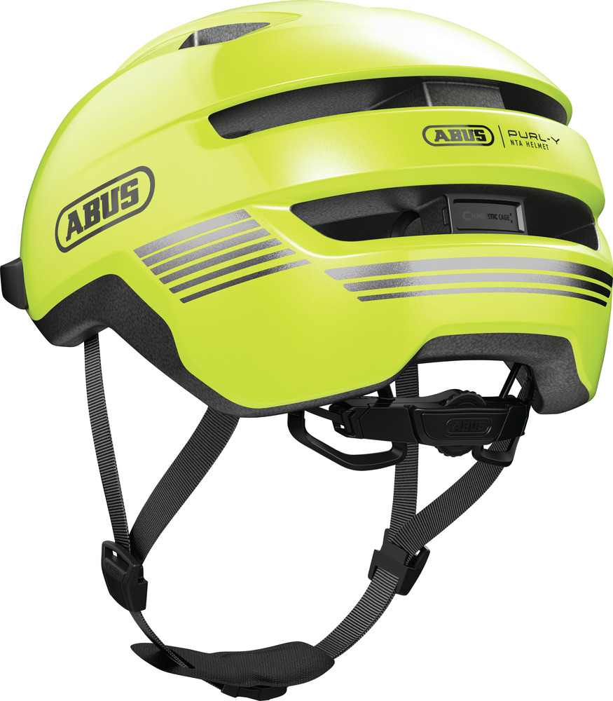 Beklædning - Cykelhjelme - Abus PURL-Y - Signal Yellow (elcykel hjelm)