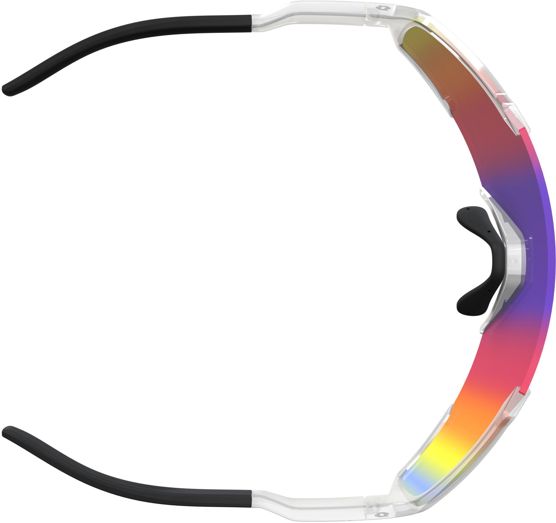 Beklædning - Cykelbriller - Scott Shield Cykelbrille - Translucent / Teal Chrome