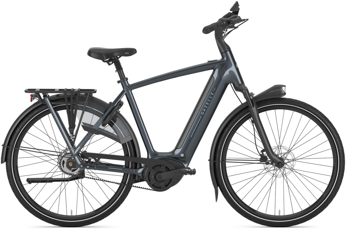 Gazelle Grenoble C5 HMB Herre 2025 - Anthracite Grey