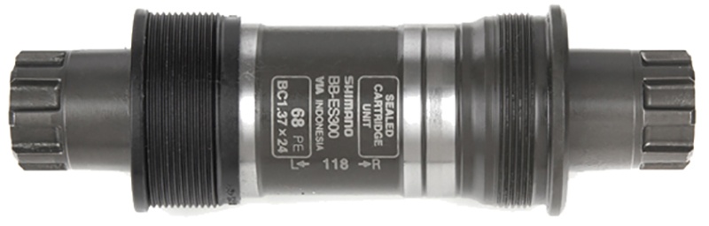 Køb Shimano Krankboks / Bottom Bracket BB-ES300 – BSA 68mm aksel 118mm, Octalink