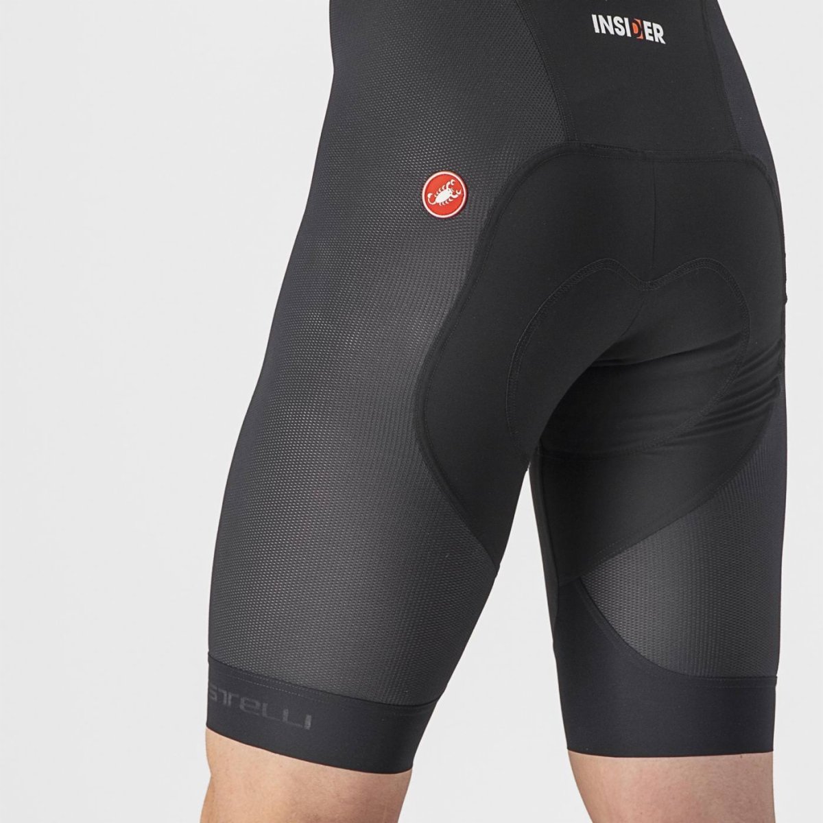 Beklædning - Cykelbukser - Castelli INSIDER 2 BIBSHORT - Black
