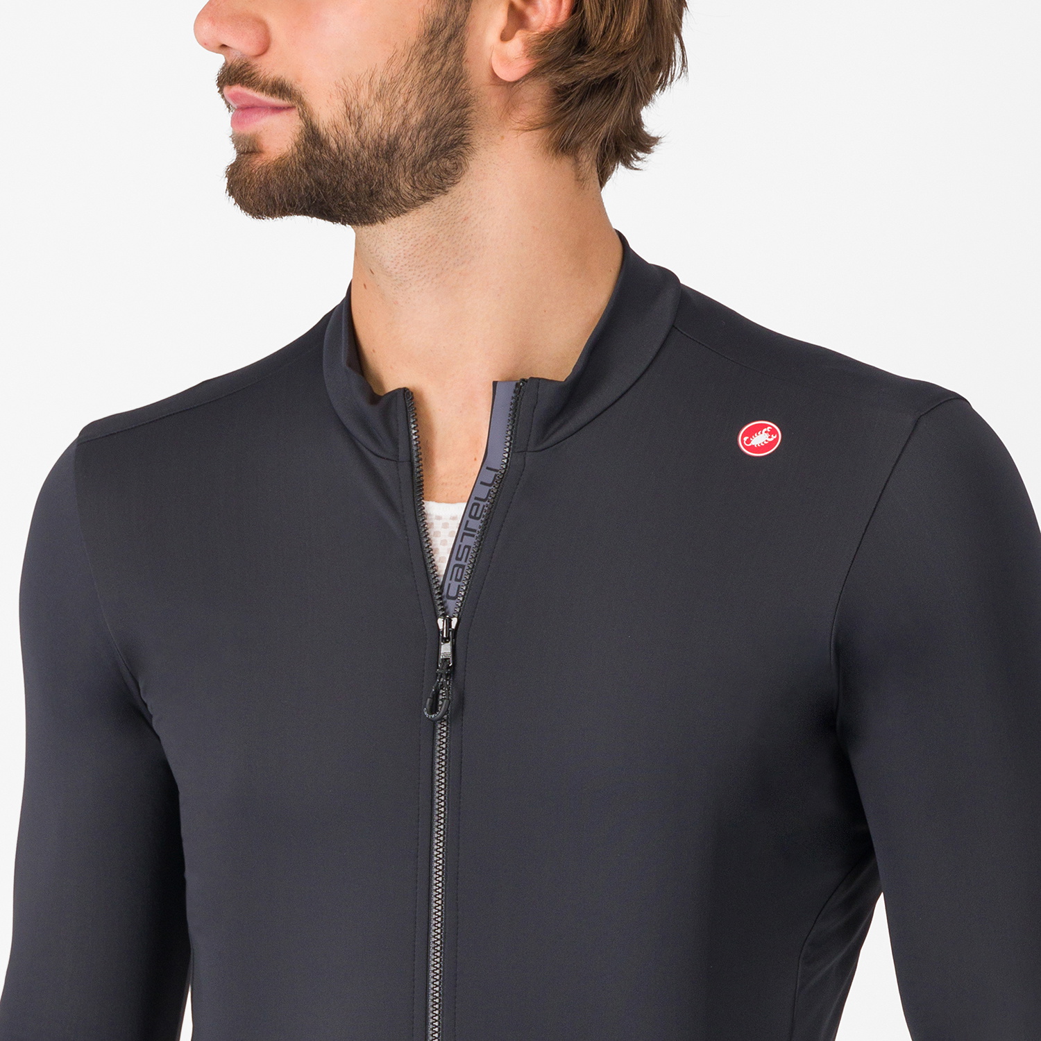Beklædning - Cykeltrøjer - Castelli ESPRESSO THERMAL Jersey - Light Black