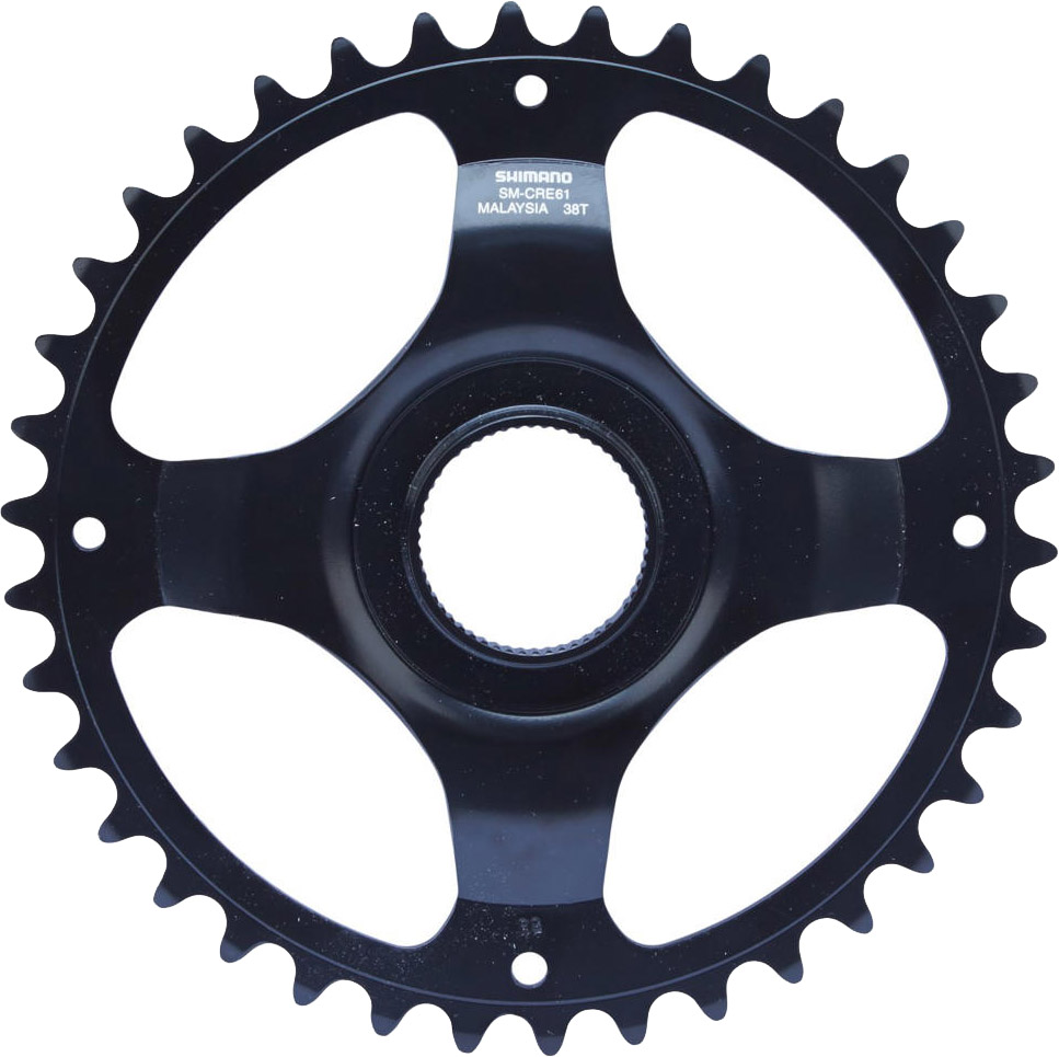 Shimano STEPS SM-CRE60 Klinge 38T til FC-E6000 E-bike Motor uden Kædeskærm