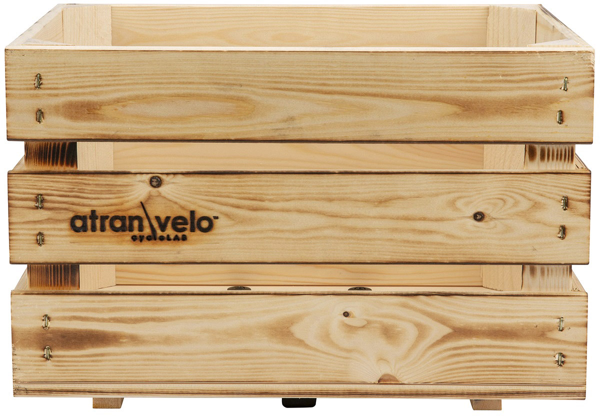 Tilbehør - Cykelkurve - Atran Velo Woody Fruit Trækasse