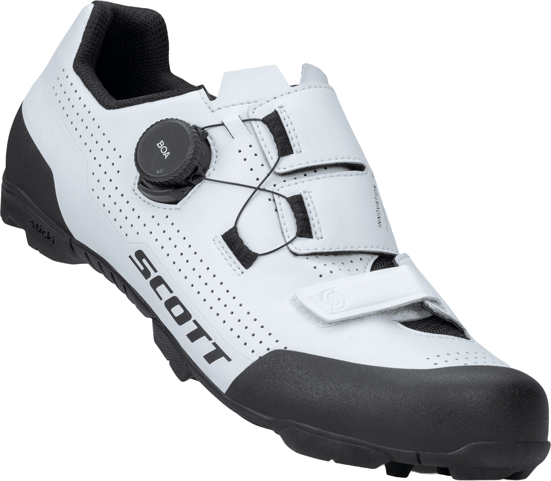 Beklædning - Cykelsko - Scott MTB Team BOA SPD Sko - White/Black