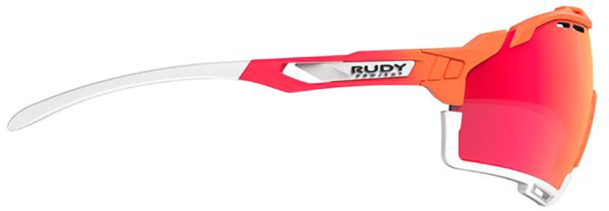 Beklædning - Cykelbriller - Rudy Project Brille Cutline - Multilaser Rød
