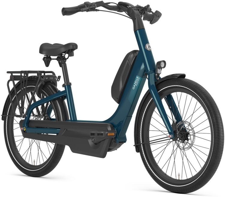 Cykler - Elcykler - Gazelle Easyflow C7 Unisex 2026 - Pine Green