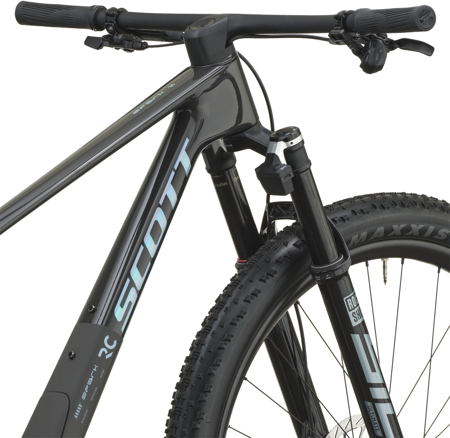 Cykler - Mountainbikes - Scott Spark RC Team Issue 2027 - Carbon Black