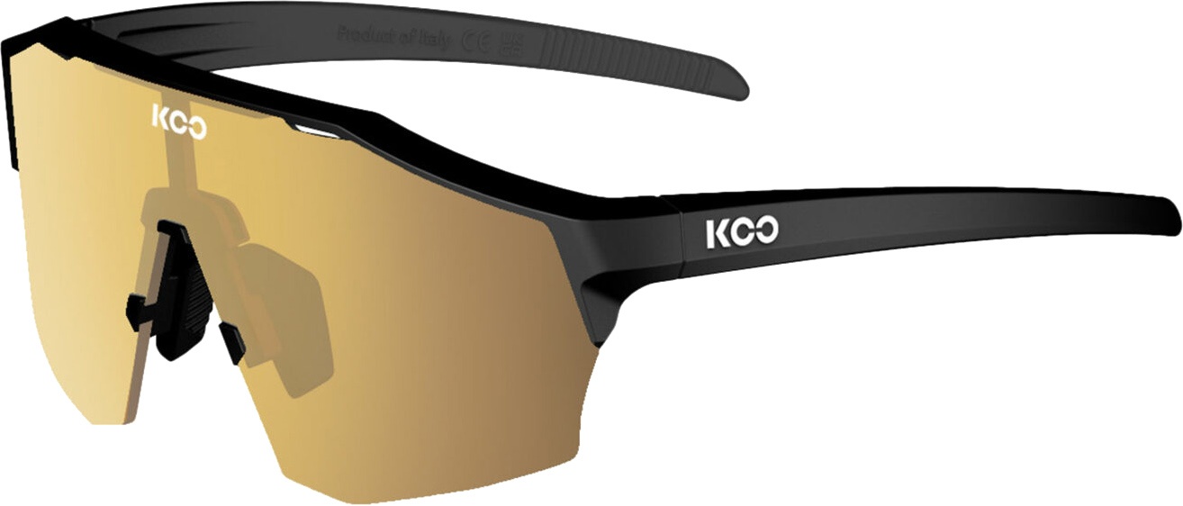 KOO Demos Cykelbriller - Black Matt / Gold