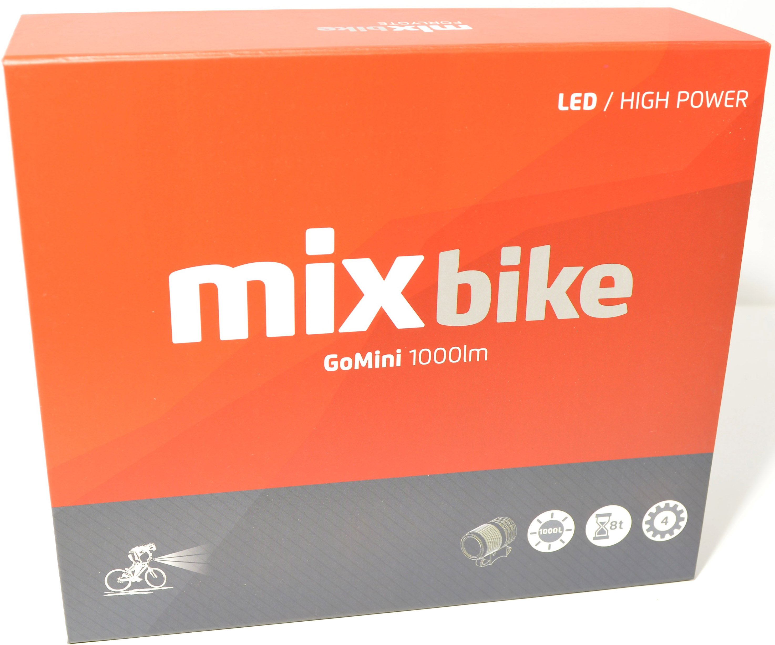 Tilbehør - Cykellygter - Mixbike GoMini 1000lm inkl. 2 batterier & oplader