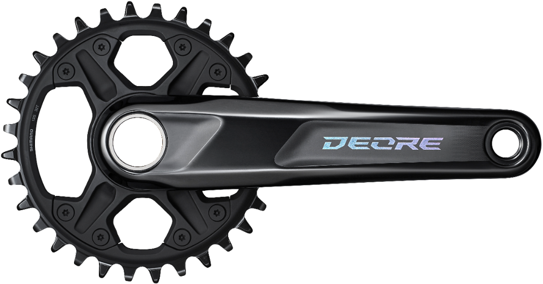 Shimano Deore Kranksæt 12speed - Sort - FC-M6120-1 32T 170mm