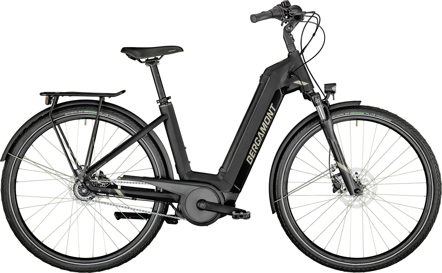 Bergamont Bergamont E-Horizon N8 CB 500 Wave 2022 - Sort Cykler > Elcykler