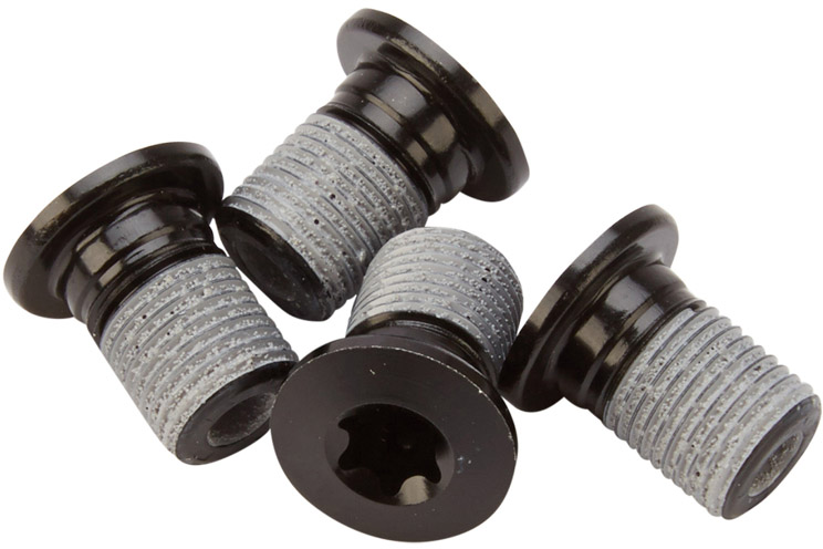 Reservedele - Klinger - Shimano Klingebolt  (M8 x 9 / 1 enhed = 4 stk) FC-RX810