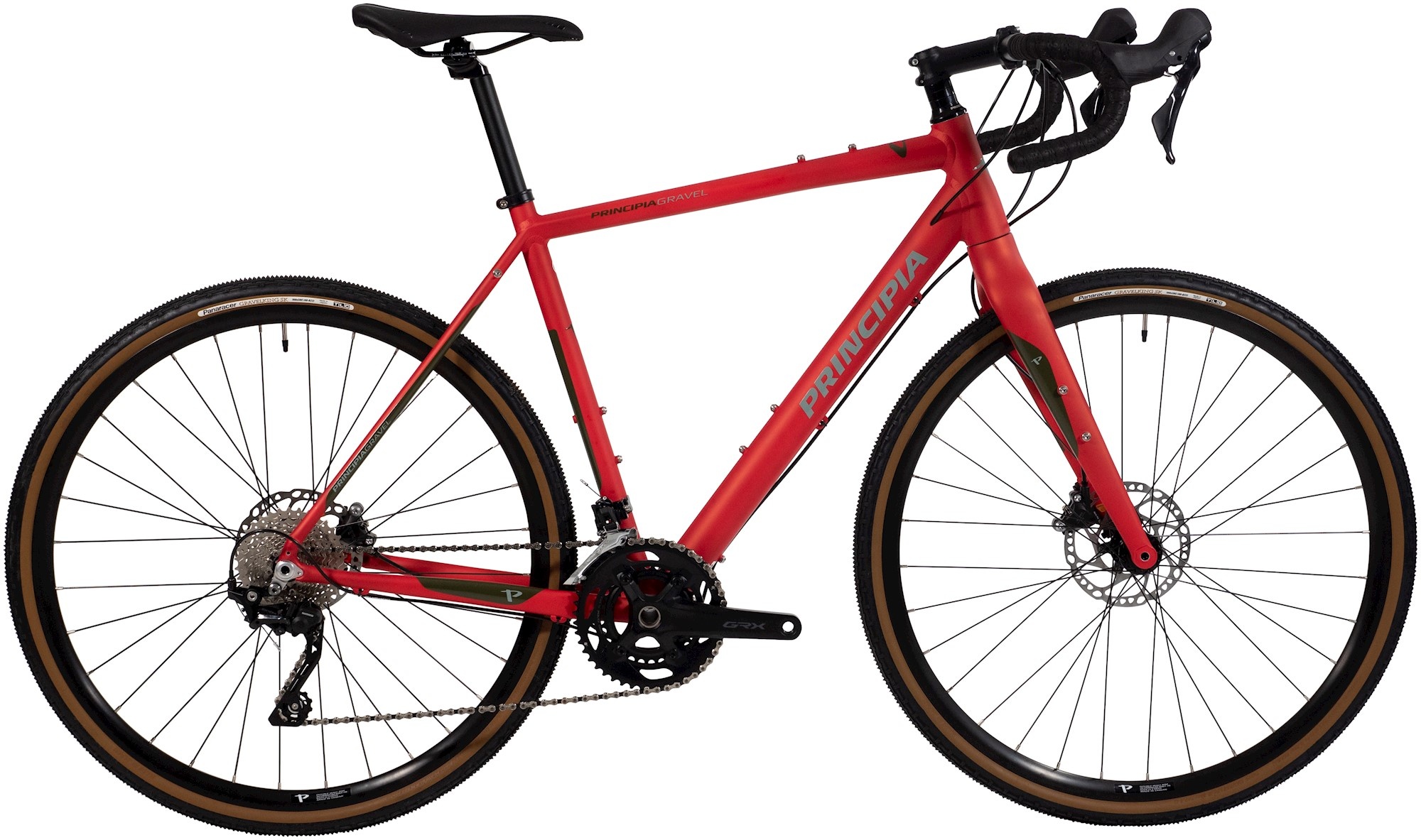 Cykler - Racercykler - Principia Gravel 30 Alu GRX RX400 2023 - Rød