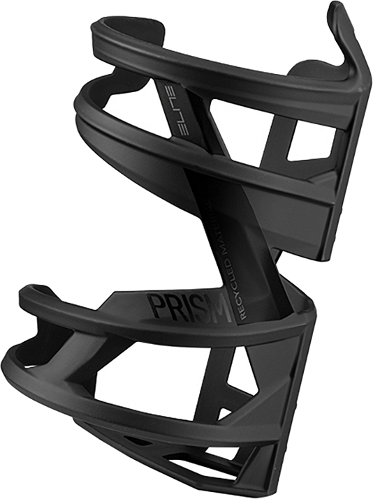 Elite Bottle Cage Prism Left - Recycled [LEFT] - Soft Black