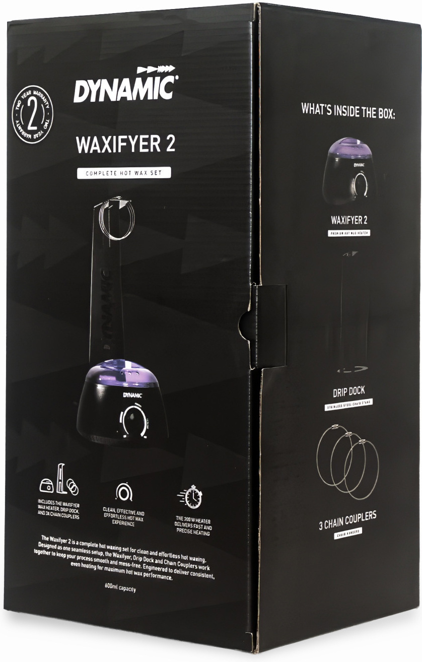 Tilbehør - Cykelpleje - Dynamic Waxifyer Set 2 Voksvarmer m/Drip Dock - 600ml