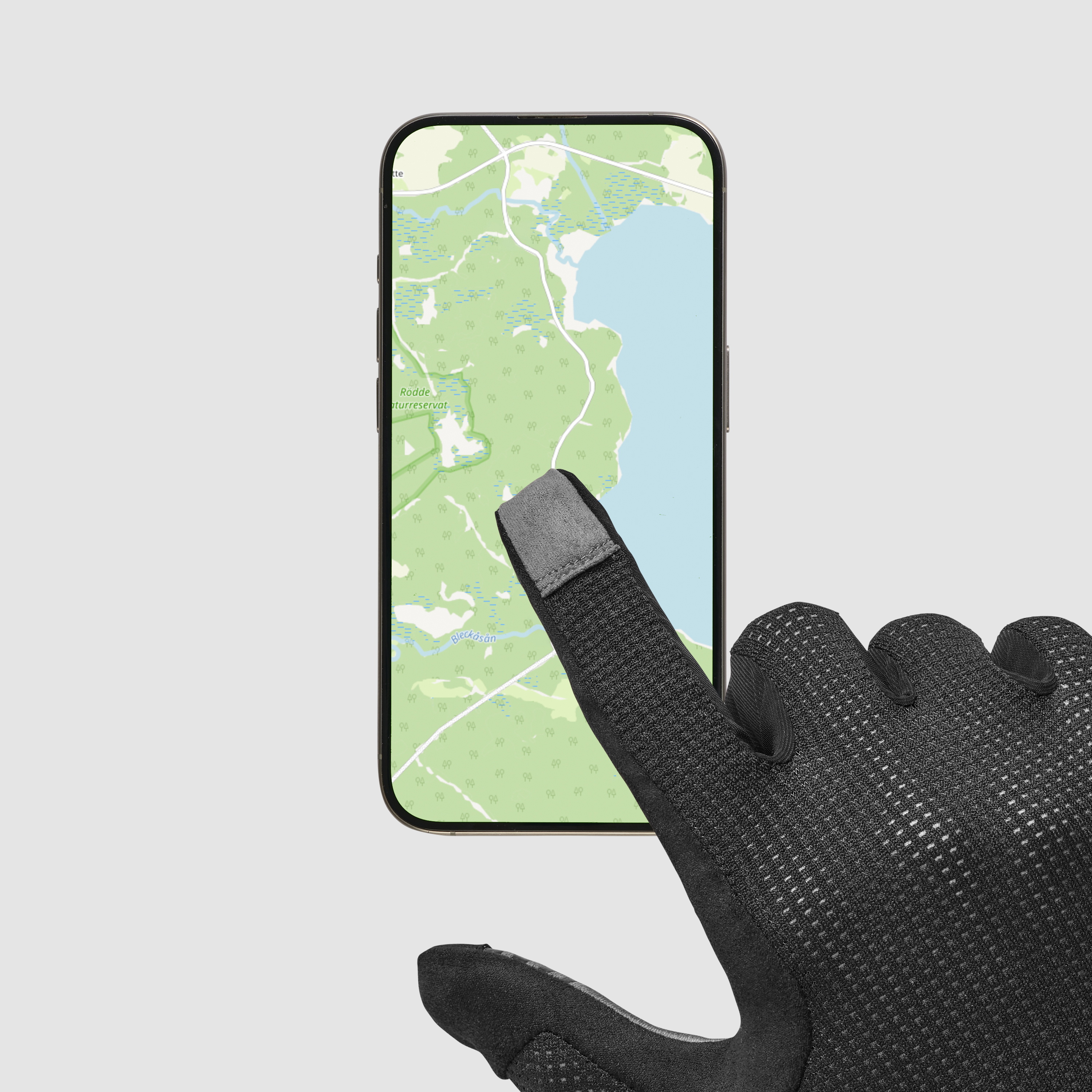 Beklædning - Cykelhandsker - GripGrab PACR InsideGrip™ Langfingret Sommerhandsker - Black