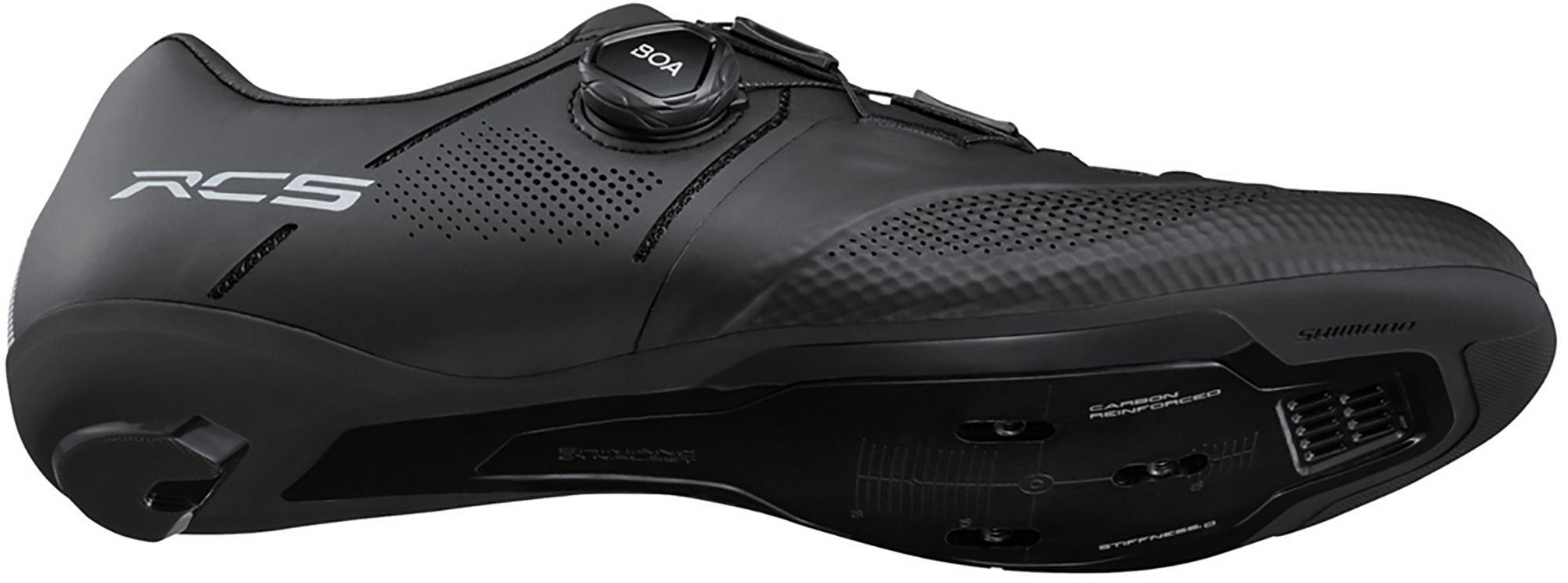 Beklædning - Cykelsko - Shimano RC503 SPD-SL Race Sko Wide (Bred) - Black