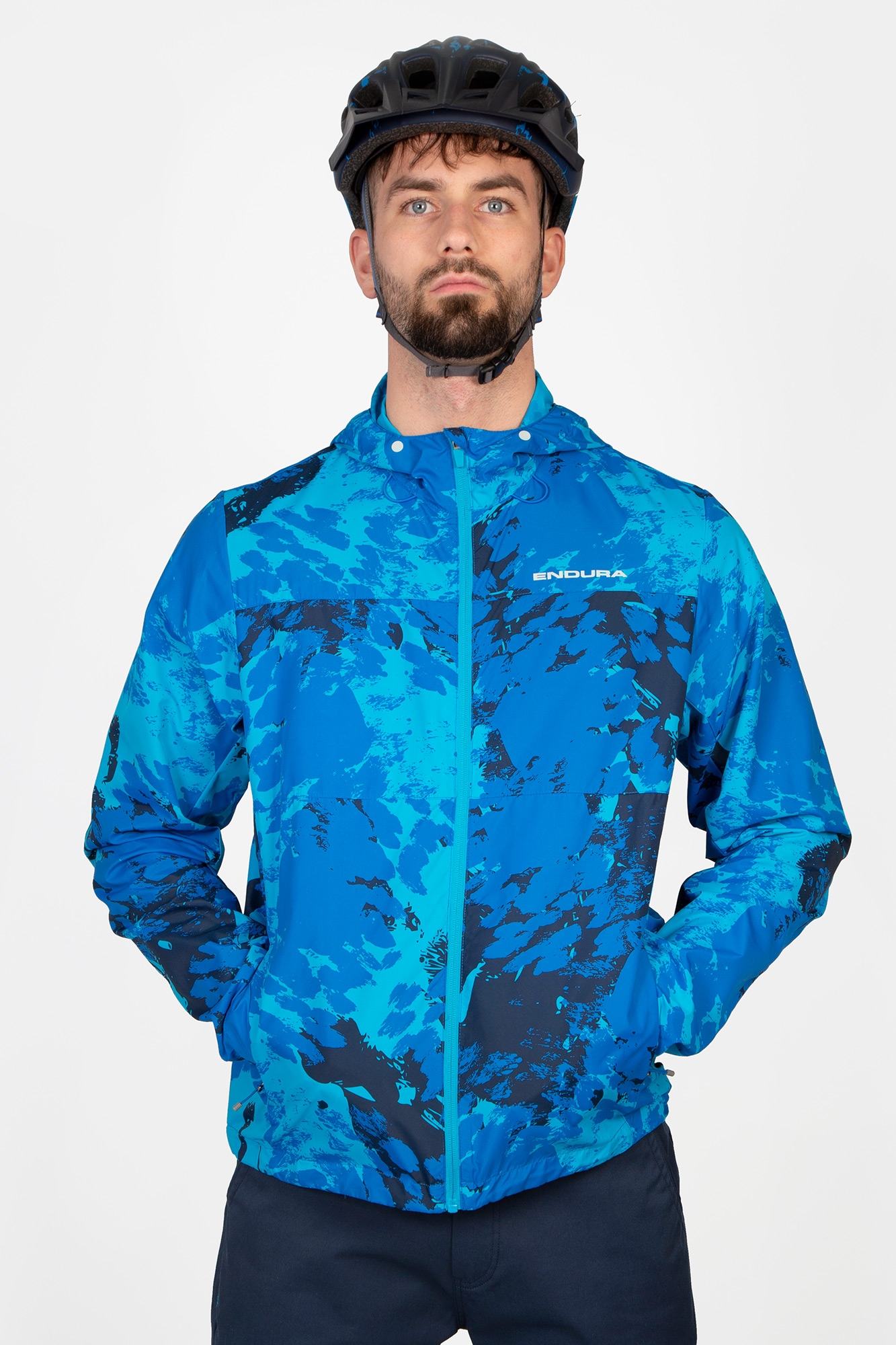 Beklædning - Cykeljakker - Endura Hummvee Windproof Shell Jacket - Blå