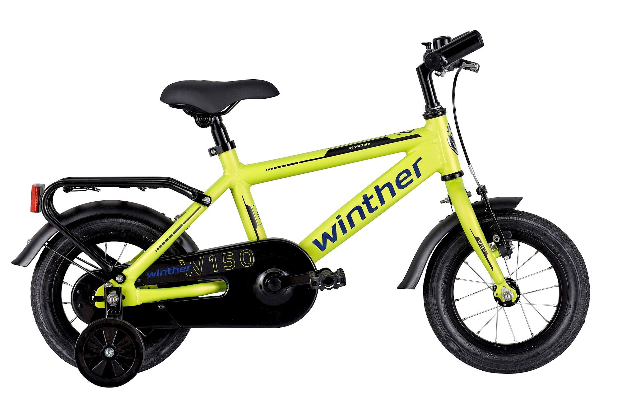 Cykler - Børnecykler - Winther 150 12" Dreng 1g 2023 - Gul