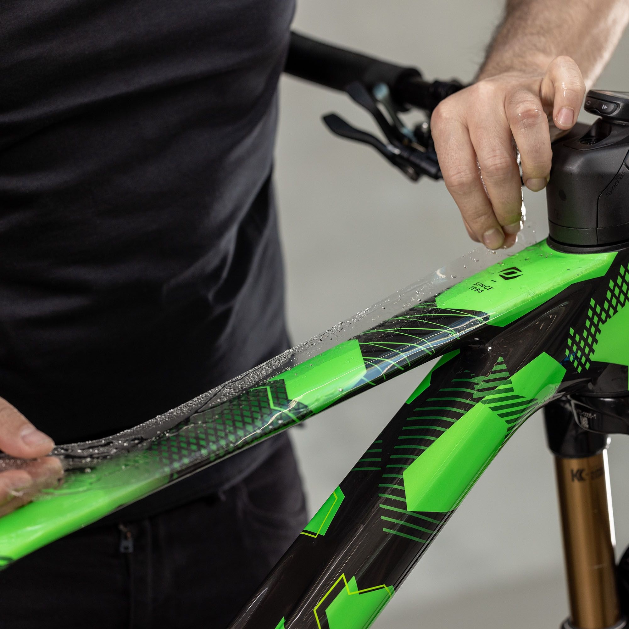 Tilbehør - Cykelpleje - Syncros Spark Frame Protection Kit - Stelbeskyttelse - Mat