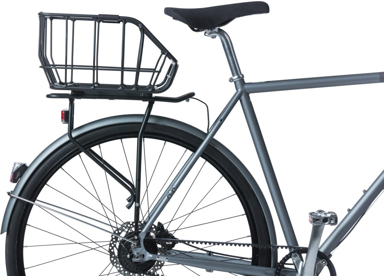 Tilbehør - Cykelkurve - Basil Portland Kurv m. MIK 25L -  43.5x36x22.5cm - Black