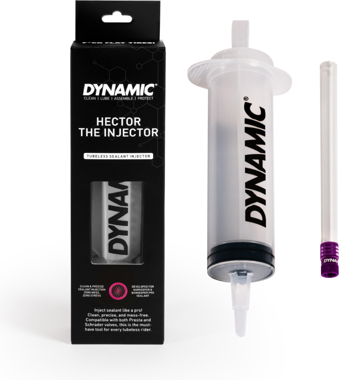 Reservedele - Tubeless - Dynamic Hector The Injector Sealant Injector 100ml
